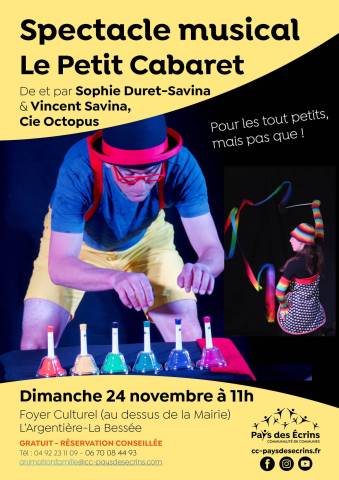 AFFICHE spectacle le petit cabaret web