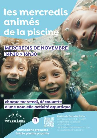 Affiches piscine mecredis novembre web